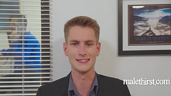 Preview 1 of Jeans Naturel - Workplace Romance (Office Gay Parody) | MaleThirst