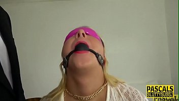 Preview 1 of Mami Amateur Hindi - Bound and blindfolded submissive gets pounded