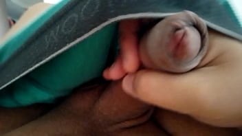 Preview 3 of Nephew Aunty Bath - Jacking off my uncut cock. May 24,  2024.