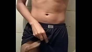 Preview 4 of Hard Gils - Masturbation in the bathroom and showing off.