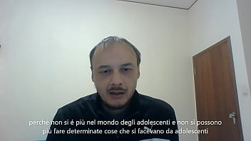 Preview 2 of School Monday Boy - 3&deg_LEZIONE SOTTOTITOLATA DI DAVIDE FRABONI