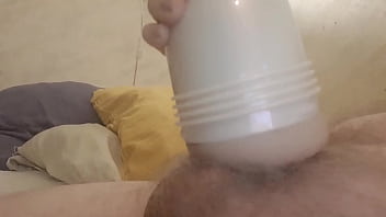 Preview 3 of Inadian Sexsi Vedio Hindi Sexsi - Man plays with Stoya fleshlight