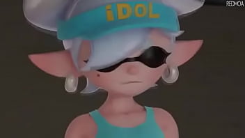 Preview 4 of Qewzbtbyh - &quot_Backstage fuck&quot_ (Splatoon hmv)