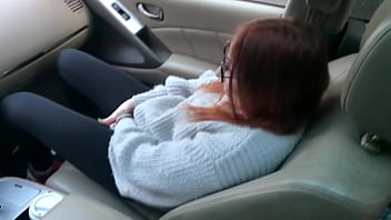 Preview 1 of Missa Fox - Giada Suicide SQUIRTING in my Car