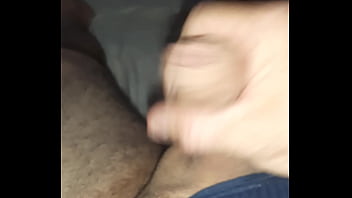Preview 3 of She Wants Him Jerk Off - Punhetando Alberto