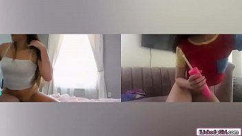 Preview 2 of Patti And Crystal Lesbian - Teens fist and anal their ass with a toy