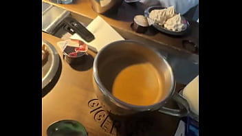 Preview 3 of Gets Boner While Spanking Her - Sipping on some Alien coffee at the Giga Bar ?️What&rsquo_s the wildest drink you&rsquo_ve ever had?#Alien #Coffee #OutO...