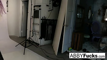 Preview 1 of Tall Bend - Music tease of a photo shoot with Abigail