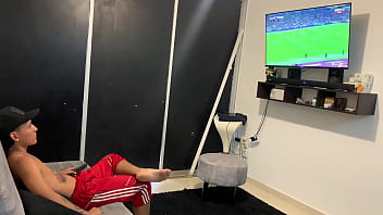 Preview 1 of Bhavya Shekhavat - estoy viendo tv en la sala de nuestros padres,  y llega mi linda hermanastra muy caliente a follarme mientras no hay nadie en casa.