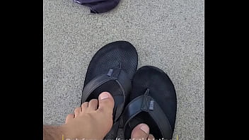 Preview 1 of Ht Xxx Vdio - Feet at the beach