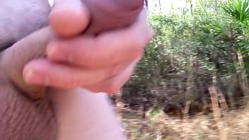 Preview 1 of Daniella Chavaz - Abandoning my clothes on a walk through the woods