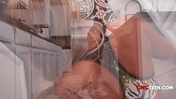 Preview 2 of Layal London Xxx - Stuck For The Nth Time | CNCTEEN
