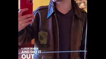 Preview 4 of Ragra Xxx - Let me take you back in 80&rsquo_s #avirex #leather #leatherjacket #gayleather #leathergay #meninlea ...