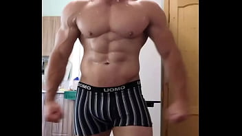Preview 2 of Ab Mefbb2 To Suck - He loves to worship himself and show you those sexy muscles!
