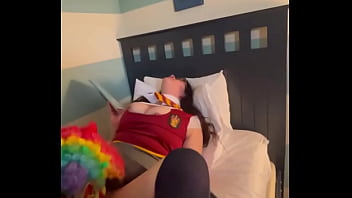 Preview 3 of Mature Sucking Her Stepsons Cock - Didn&rsquo_t see this scene in Harry Potter
