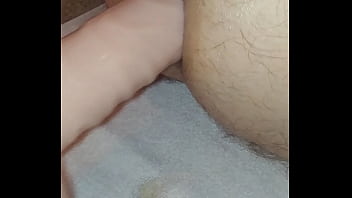Preview 1 of Hairy Redhead Deep - Close-up Using Wife&#039_s Machine