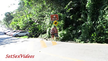 Preview 1 of Dadarma Fadi Nakhe Avu - Trailer. BlondeLiberal foi com o amigo carioca Rafil na praia de nudismo do Rio,  e claro,  ele fodeu ela l&aacute_ mesmo