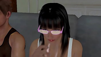 Preview 2 of Romantic Videos Slow Motion - Sister Belly Inflation