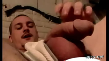 Preview 1 of Sister Alone Begging - Strong gay solo cook jerking