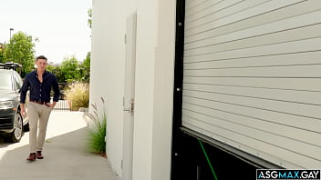 Preview 3 of Bigg Tote - There are hunks,  and SUPER HUNKS! Just like the two mechanics Jayden Marcos and Ryder Owens that are taking a break in the garage work!