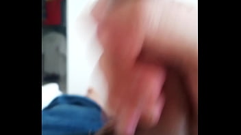 Preview 2 of Girlfriends Bang Teens - Jacking off my uncircumcised cock,  cumming,  closeup. June 23,  2024.
