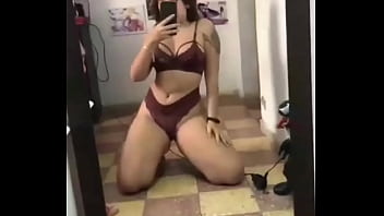 Preview 4 of Bondage In Stocks - egirl gostosa do tictoc (https://t.me/kinechanfc)