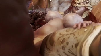 Preview 4 of Faces Of Orgasim - Big Asses Compilation Game