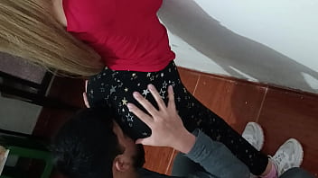 Preview 1 of Xxx Lesbian Slideshows - Fucking my big-ass Brazilian neighbor without a condom in her husband&#039_s room