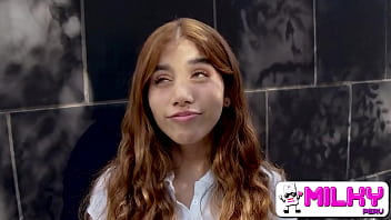 Preview 3 of Caleg Lade - Marina Gold plays horny dares in the street