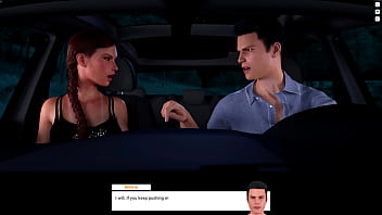 Preview 1 of Amateur Friend With Girlfriend - Let&#039_s Play: Midnight Ride | Galactic Detour DLC Ending 2: Robot Love