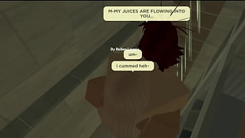 Preview 4 of Tube 8 Indonesia - Big Tits Roblox classmates fucking intensely in Roblox Condo Shower [Eliza x Kiwi]