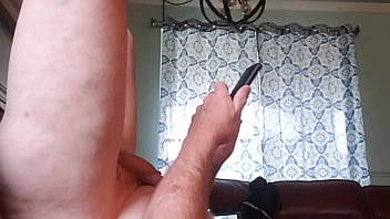 Preview 1 of Moby Babe - Upside Down Cum On Myself 012224 3