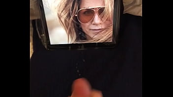 Preview 4 of Older Women With Kids - Jennifer Aniston Cum Tribute (1st Attempt)