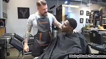 Preview 1 of Asshole A - Interracial Muscle Bear bareback- HairyDudeTube.com