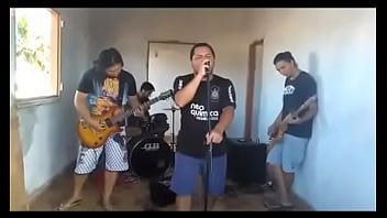 Preview 2 of Korean Masturbated - Banda Saliente Pr&aacute_tica Suruba com Guitarra