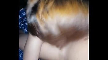 Preview 2 of Son Lowes - Tonight my boyfriend angry with me. I have to blowing her penis