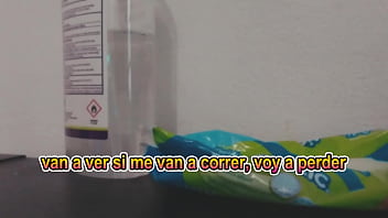 Preview 2 of Fist Lime - le meto toda la verga a la puta de mi sirvienta mientras mi mujer sale a la tienda,  casi nos cachan pero le eche toda la leche en el culo,  habla como una puta - mexicana dialogos calientes