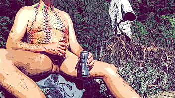 Preview 3 of Condom Sex Romance - freespirited naturist grower
