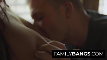 Preview 2 of Teen Alni - FamilyBangs.com ⭐ Smocking Hot Milf Rides as a Professional Whore on Stepson&#039_s Bone,  Reagan Foxx,  Codey Steele