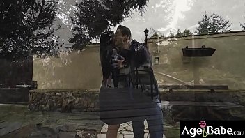 Preview 1 of Women Kill Animals - Mature Montse catch up with her stepson Nikki who was away for