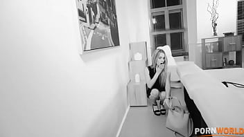 Preview 2 of Dudh Chusa Chusi Blue Film - Anastasia Brokelyn and naughty roomie Russian Alecia Fox dildo play and 69 GP1455
