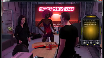 Preview 2 of Anal Drill Threesome - Her Android by LiberalGames