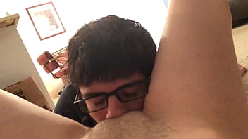 Preview 4 of Raman Sexx - Nerdy Virgin Boy Eats Out His Lesbian Neighbor