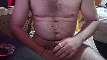 Preview 4 of Dark Husband Wife Casual Sex - Aproveitando que estou sozinho em casa,  bati uma punheta bem gostosa,  overkirap