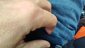 Preview 4 of Ebony Mom Son Rolepay - Peeing in pants