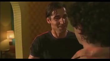 Preview 1 of Big Sss Stepmom - Sweet and short gay kiss between male actors from the funny Movie titled Mambo Italiano | gaylavida.com