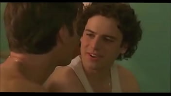 Preview 4 of Big Sss Stepmom - Sweet and short gay kiss between male actors from the funny Movie titled Mambo Italiano | gaylavida.com