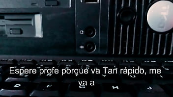Preview 1 of Lebian Sex - le meto la verga a la putita de mi alumna que me pide que la suba de calificaciones,  grita como una grandisima puta,  le encanta que se la meta - mexicana cachonda audio caliente