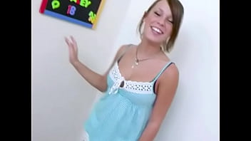 Preview 3 of Gril Poy - HALEY SWEET Cute 18 YO Huge Cock POV Blowjob and Facial