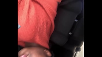 Preview 1 of Sex Porn With Room Service - Riding Around &amp_ Eating Dick